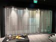 Commercial sliding doors at Platypus Shoes