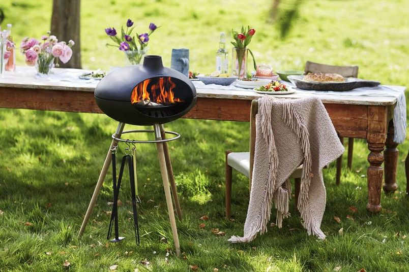 Morsø Grill Forno II is a multi-functional outdoor oven.