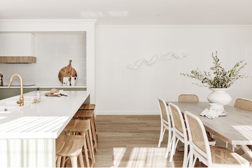 Siniat’s Opal plasterboard is suitable for walls and ceilings. Photography: Oak & Orange.