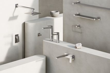 Wall basin and bath mixer set – Enviro316