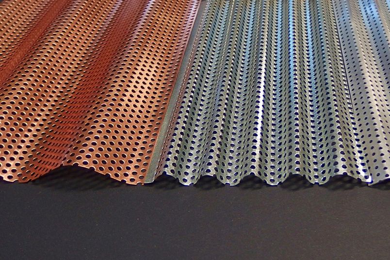 Perforated Acoustic Sheets By Ripple, Perforated Corrugated Metal Panels
