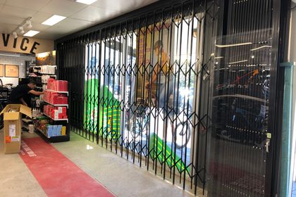 ATDC secure Trek Bicycles' storefront