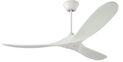 Milano Slider Junior White ceiling fan with long pole, available from Fans City.