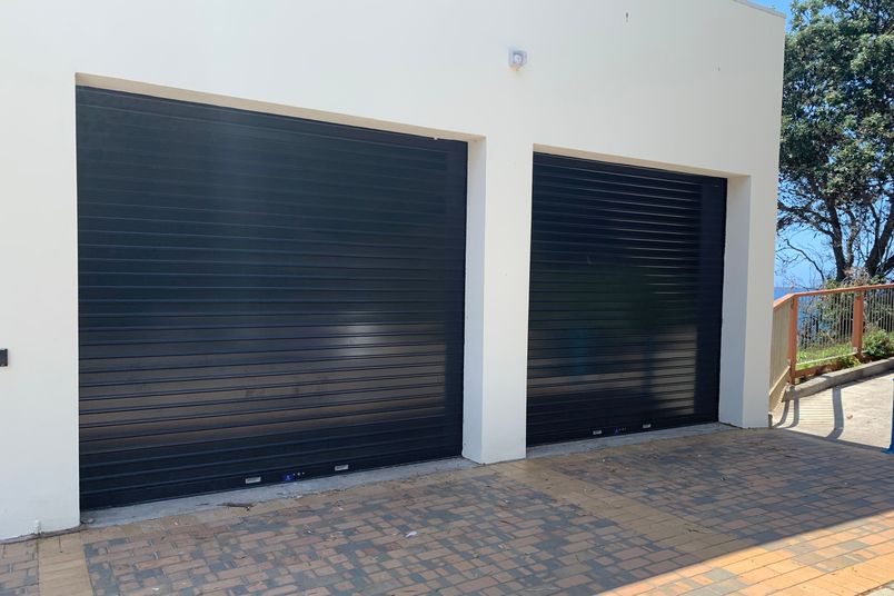Series 2 roller doors provide excellent security after business hours.