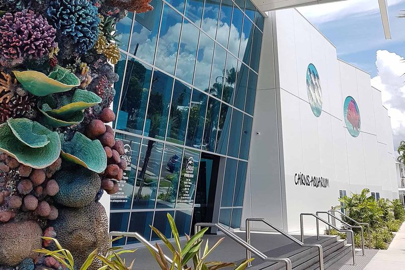 Cairns Aquarium – StormShield certified cyclone-rated glass.