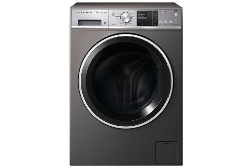 The WH1160FG2 comes in a subtle graphite colour and has a 4.5-star water and energy rating.