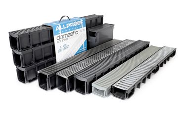 Commercial kitchen channel drain – CK by Allproof Industries – Selector