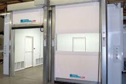 ATDC’s rapid roll high-speed doors for cold storage areas