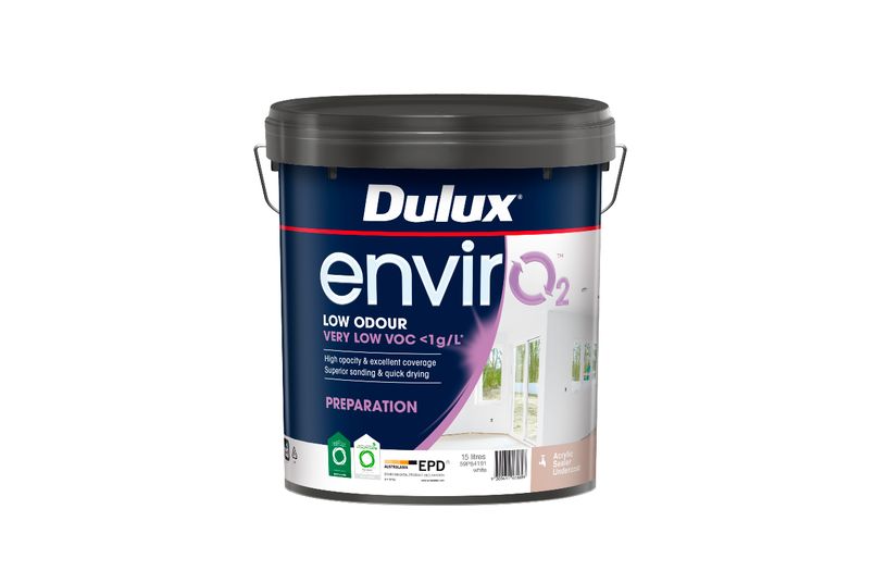Dulux envirO2 Acrylic Sealer Undercoat, 15 L.