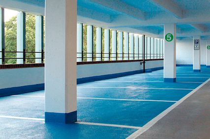 Flooring solutions for parking structures