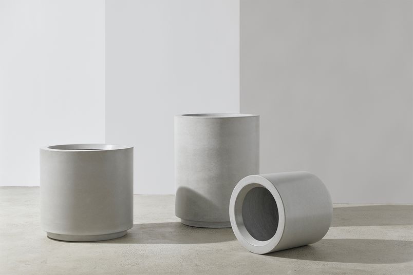 Quatro Design’s Cylinder collection of pots and planters.