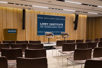 Screenwood's acoustic panels installed at Lowy Institute
