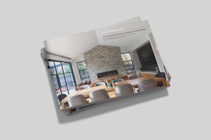 New downloadable Escea fireplace renovation lookbook
